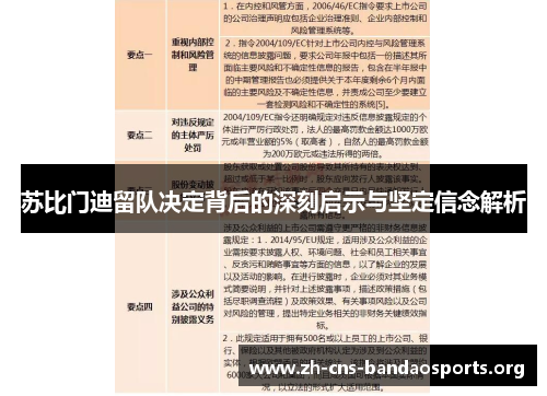 苏比门迪留队决定背后的深刻启示与坚定信念解析 苏比门迪留队决定背后的深刻启示与坚定信念解析